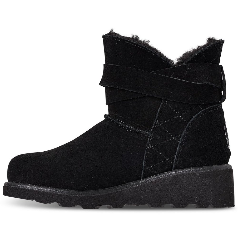 NEW BEARPAW Little Girls' Maxine Wedge Boots - Picture 7 of 13
